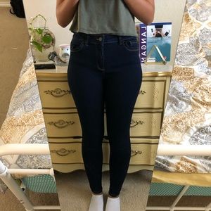 Hi-Rise Blue Spice jeans
